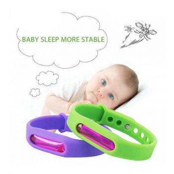 Pack Of 2 Adjustable Silicone Anti Mosquito Band